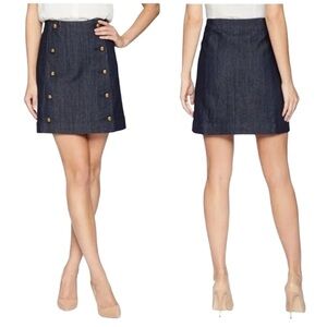 MICHAEL Michael Kors Black Denim Skirt size 16
